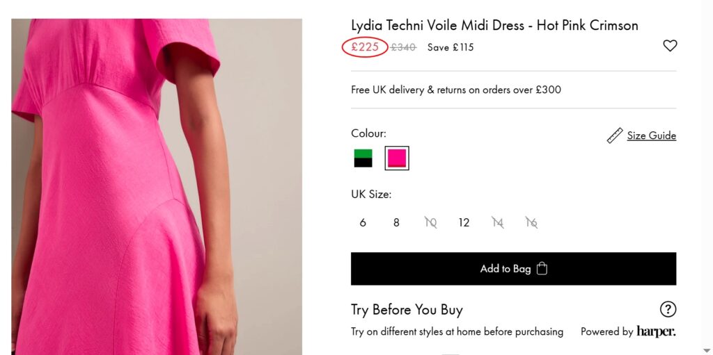 Samantha Cameron’s fashion brand Cefinn closes after eight years with a final sale offering up to 40 percent off dresses, tops and blazers as operations wind down.